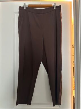Babaton Chocolate Brown Dress Pants